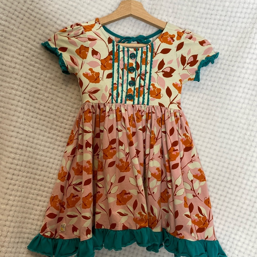 Wild flowers girls dress